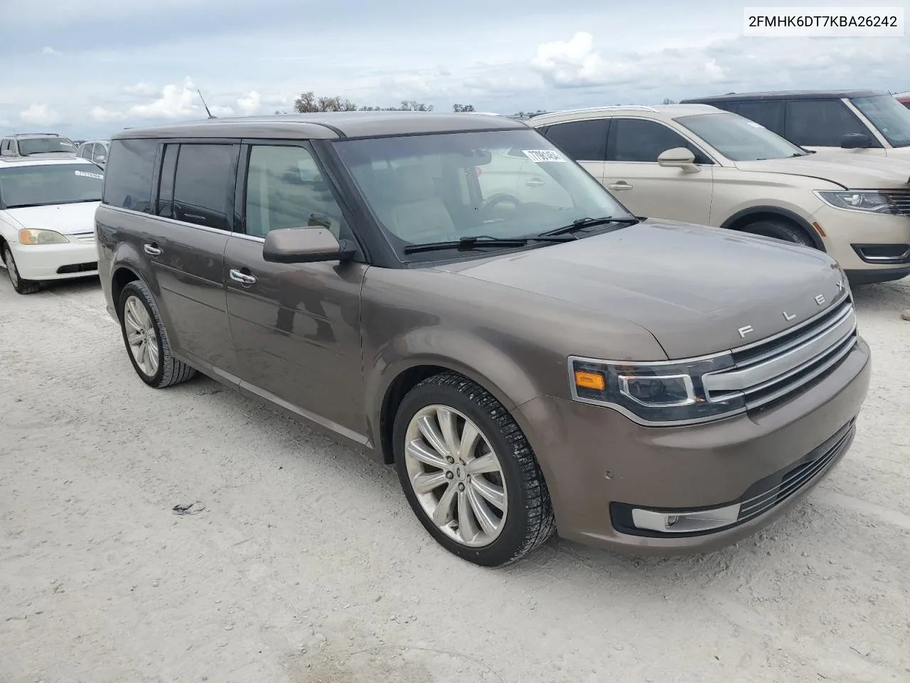 2019 Ford Flex Limited VIN: 2FMHK6DT7KBA26242 Lot: 77981454