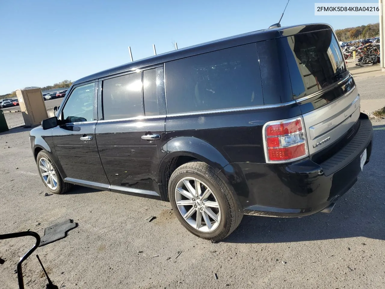 2019 Ford Flex Limited VIN: 2FMGK5D84KBA04216 Lot: 79041274