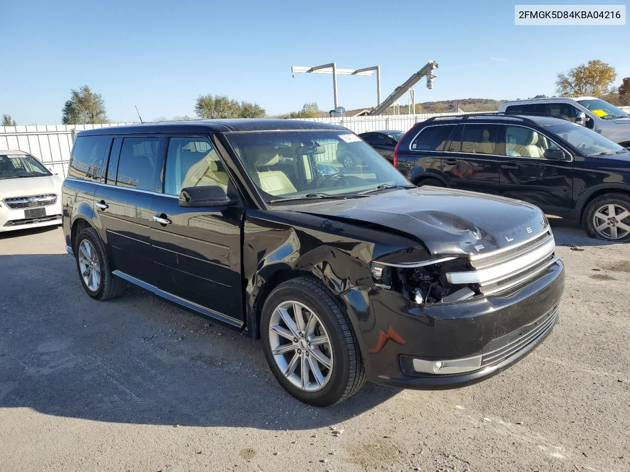 2019 Ford Flex Limited VIN: 2FMGK5D84KBA04216 Lot: 79041274