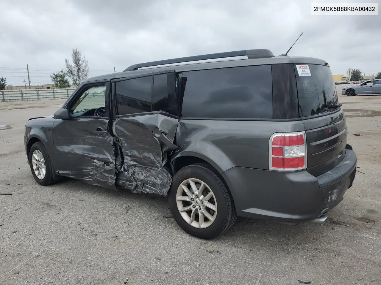 2019 Ford Flex Se VIN: 2FMGK5B88KBA00432 Lot: 79725044