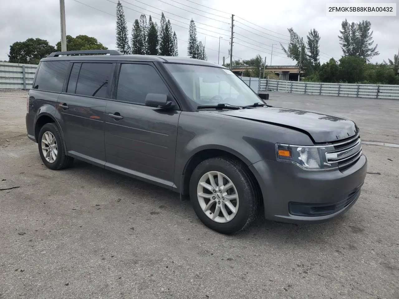 2019 Ford Flex Se VIN: 2FMGK5B88KBA00432 Lot: 79725044