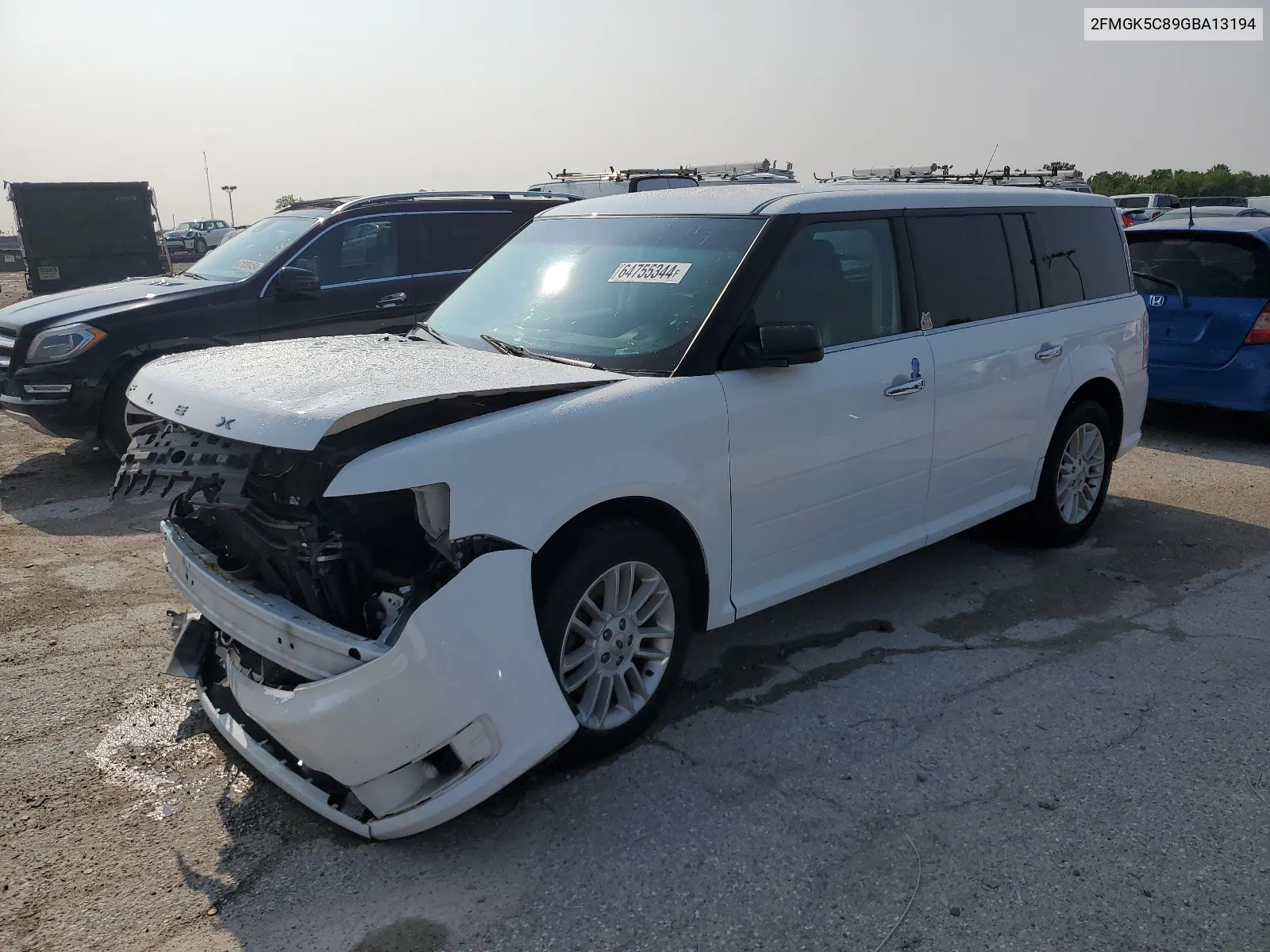 2FMGK5C89GBA13194 2016 Ford Flex Sel