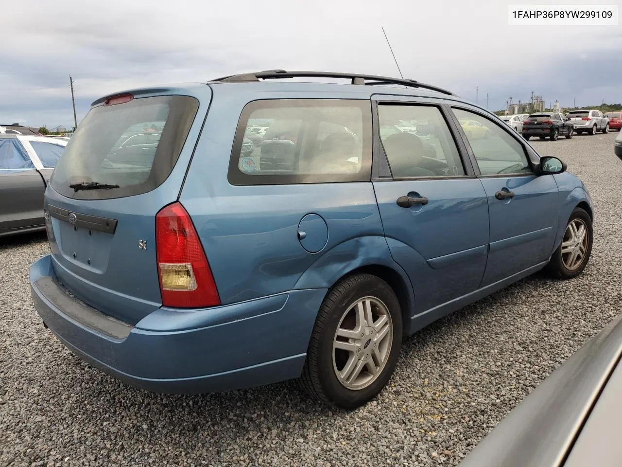 2000 Ford Focus Se VIN: 1FAHP36P8YW299109 Lot: 74455564