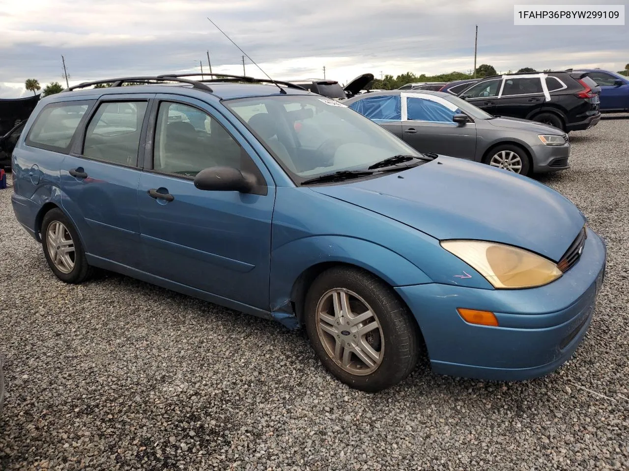 2000 Ford Focus Se VIN: 1FAHP36P8YW299109 Lot: 74455564