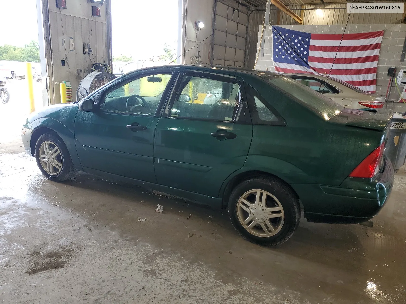 2001 Ford Focus Se VIN: 1FAFP34301W160816 Lot: 66745494