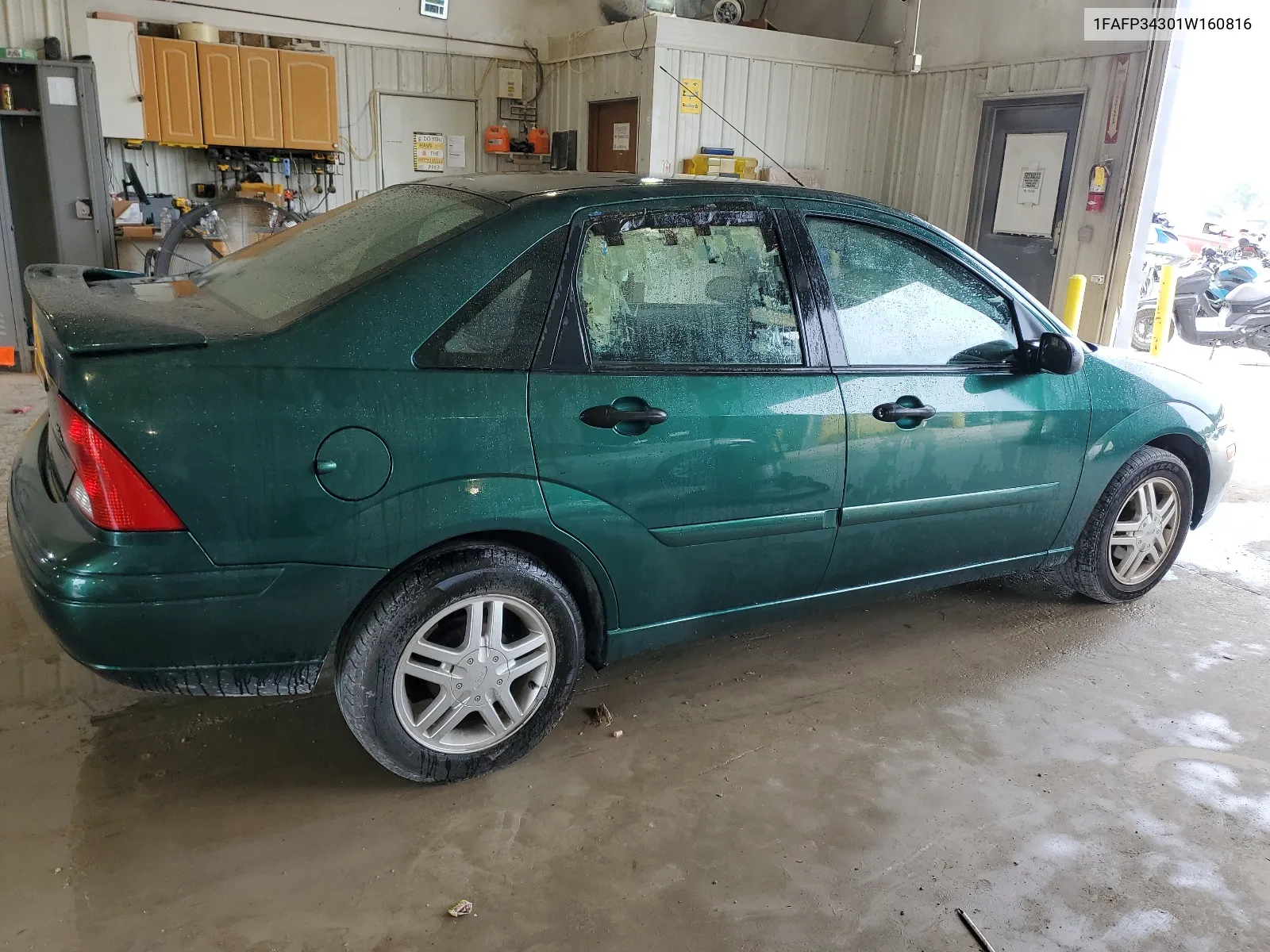 2001 Ford Focus Se VIN: 1FAFP34301W160816 Lot: 66745494