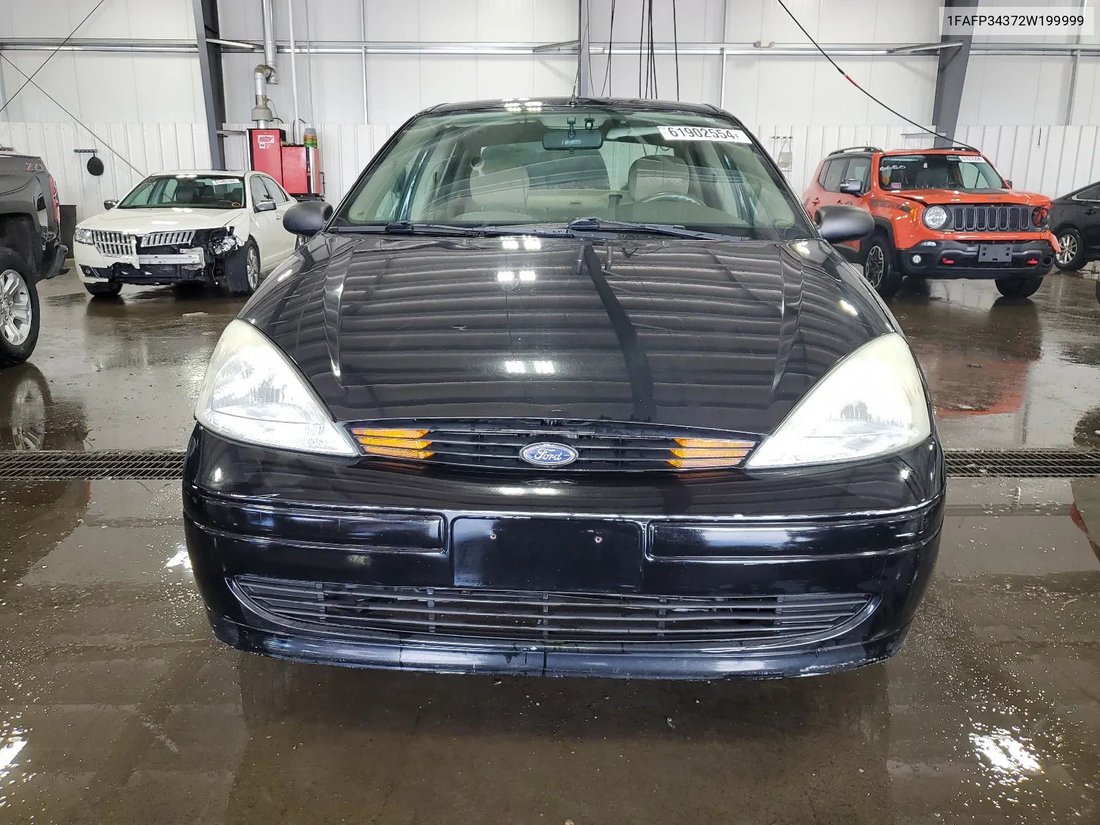 2002 Ford Focus Se VIN: 1FAFP34372W199999 Lot: 61902554