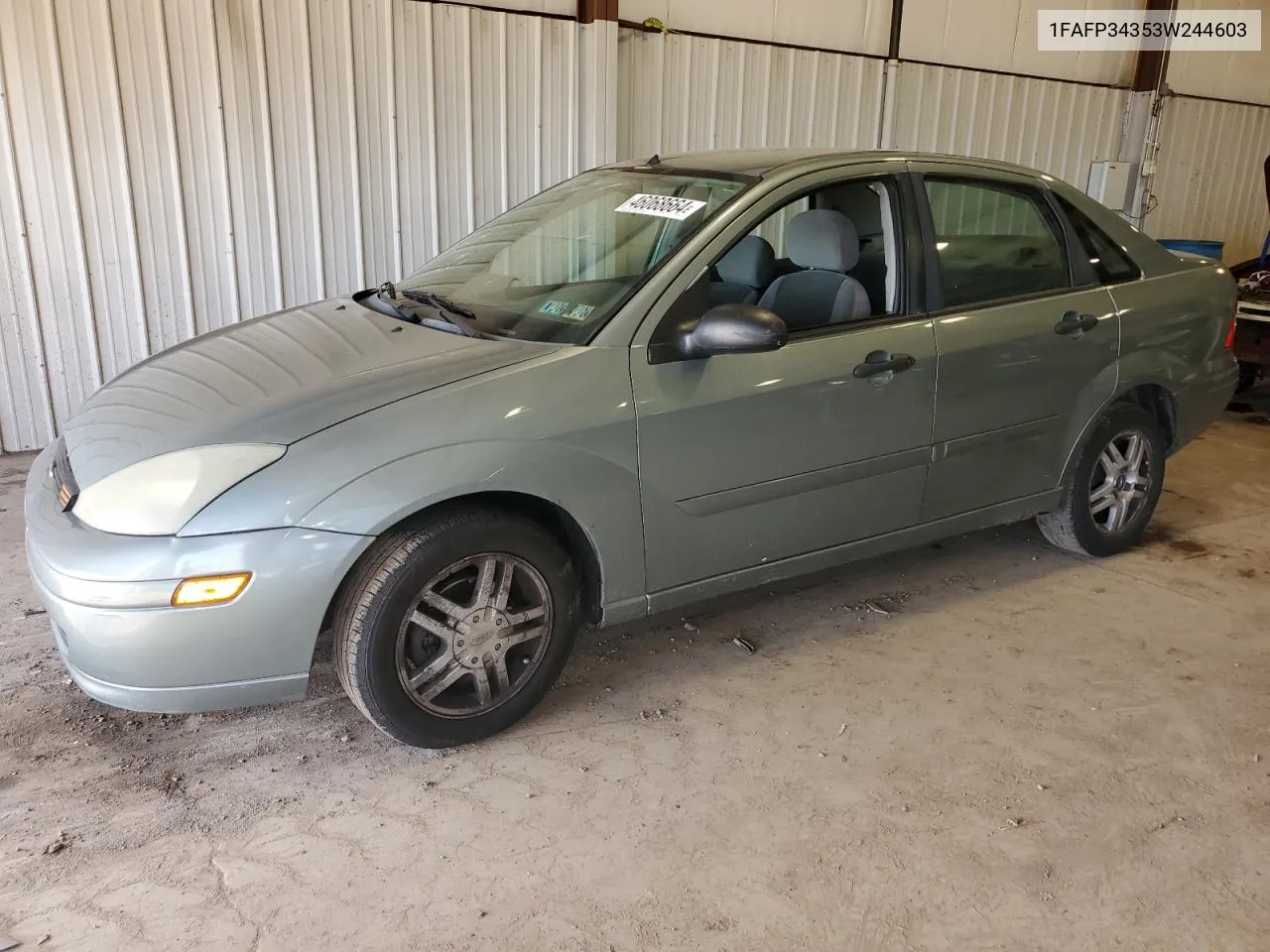 2003 Ford Focus Se Comfort VIN: 1FAFP34353W244603 Lot: 46068664