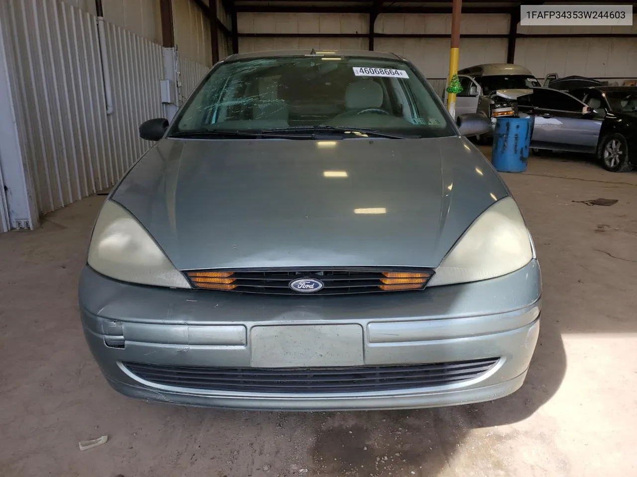 2003 Ford Focus Se Comfort VIN: 1FAFP34353W244603 Lot: 46068664