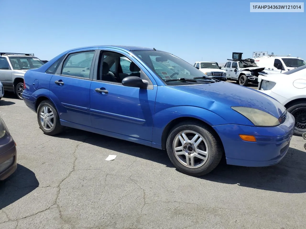 2003 Ford Focus Se Comfort VIN: 1FAHP34363W121014 Lot: 58564444