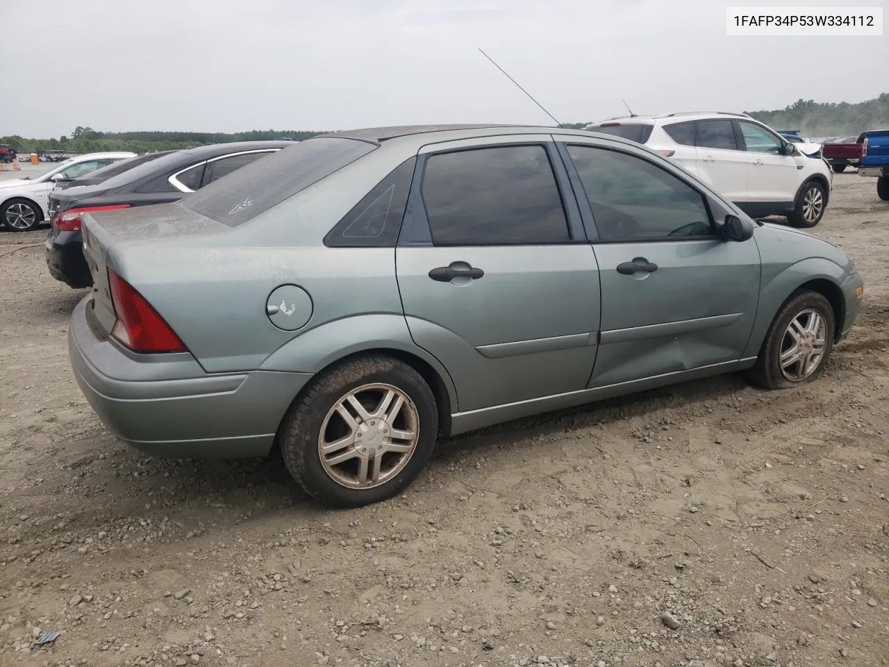 2003 Ford Focus Se VIN: 1FAFP34P53W334112 Lot: 59043134