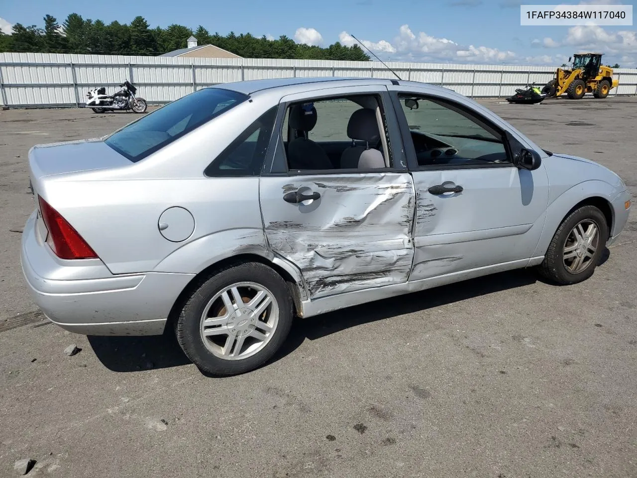 2004 Ford Focus Se Comfort VIN: 1FAFP34384W117040 Lot: 66519134