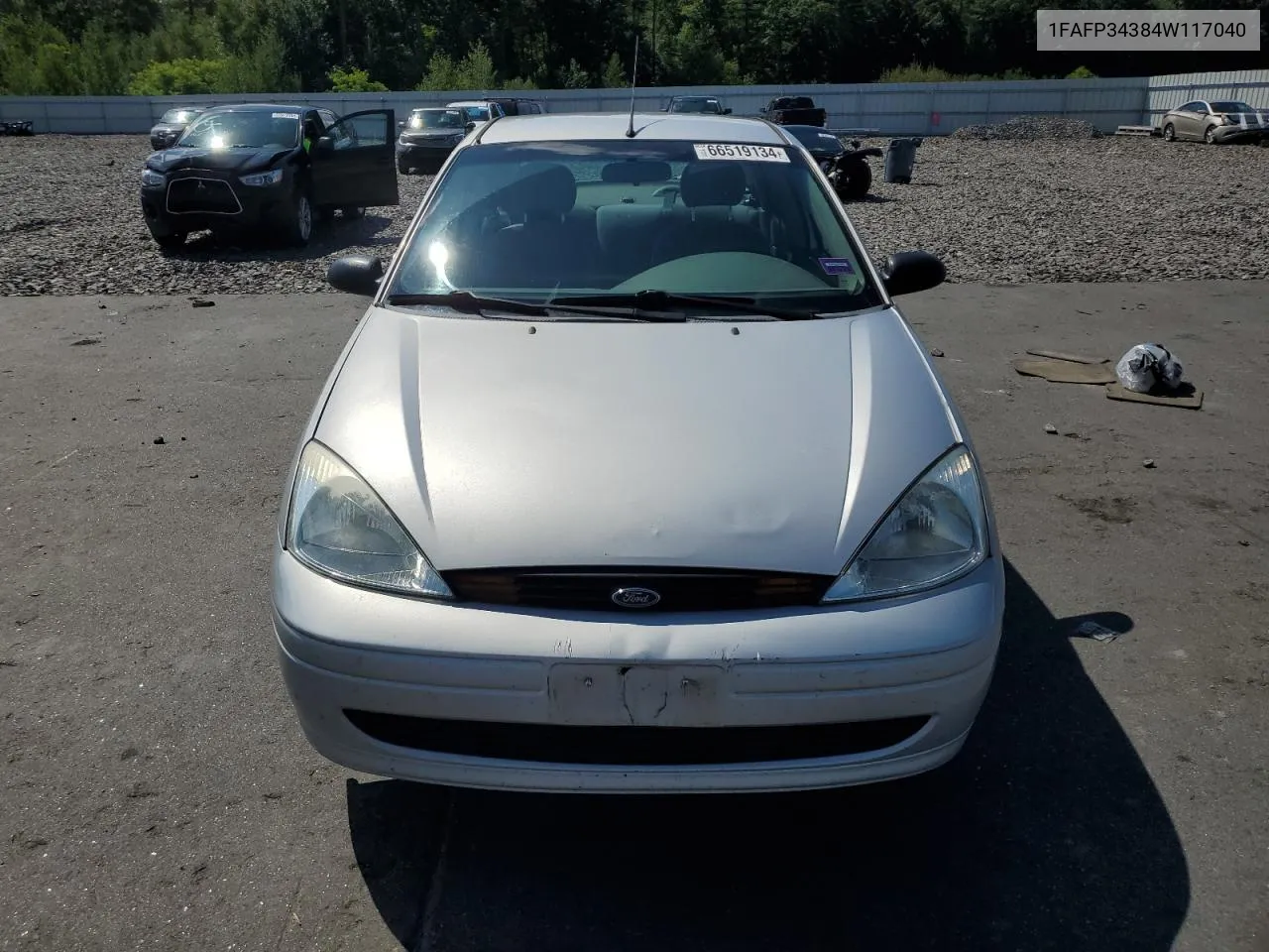 2004 Ford Focus Se Comfort VIN: 1FAFP34384W117040 Lot: 66519134