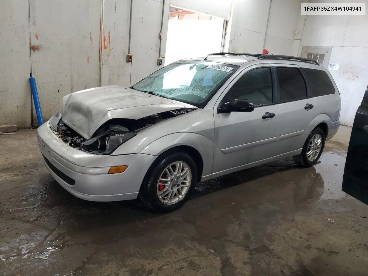 2004 Ford Focus Ztw VIN: 1FAFP35ZX4W104941 Lot: 69860274