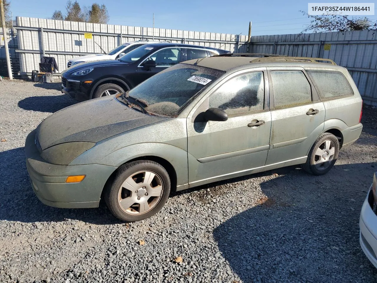 2004 Ford Focus Ztw VIN: 1FAFP35Z44W186441 Lot: 73698314