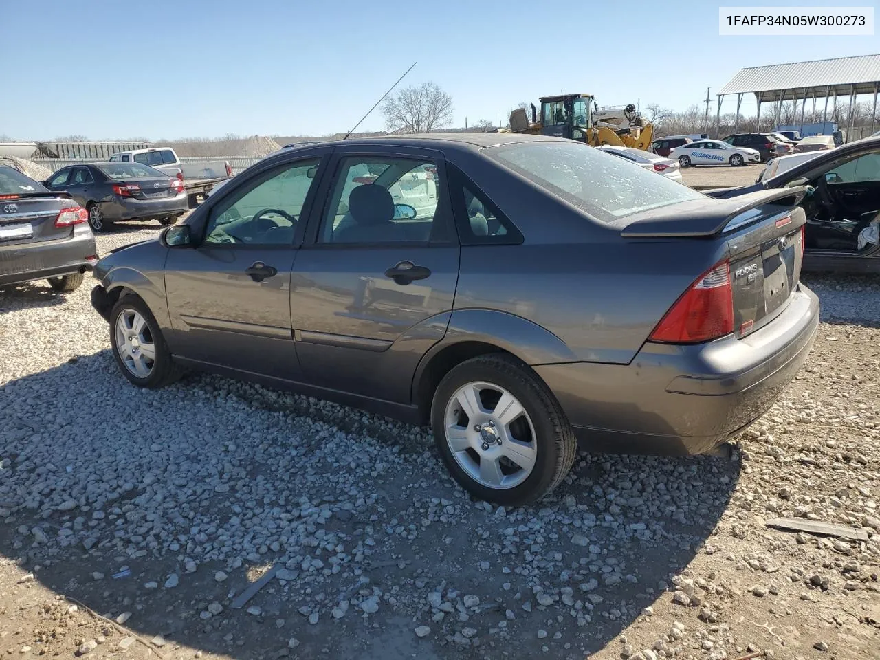 2005 Ford Focus Zx4 VIN: 1FAFP34N05W300273 Lot: 44596474