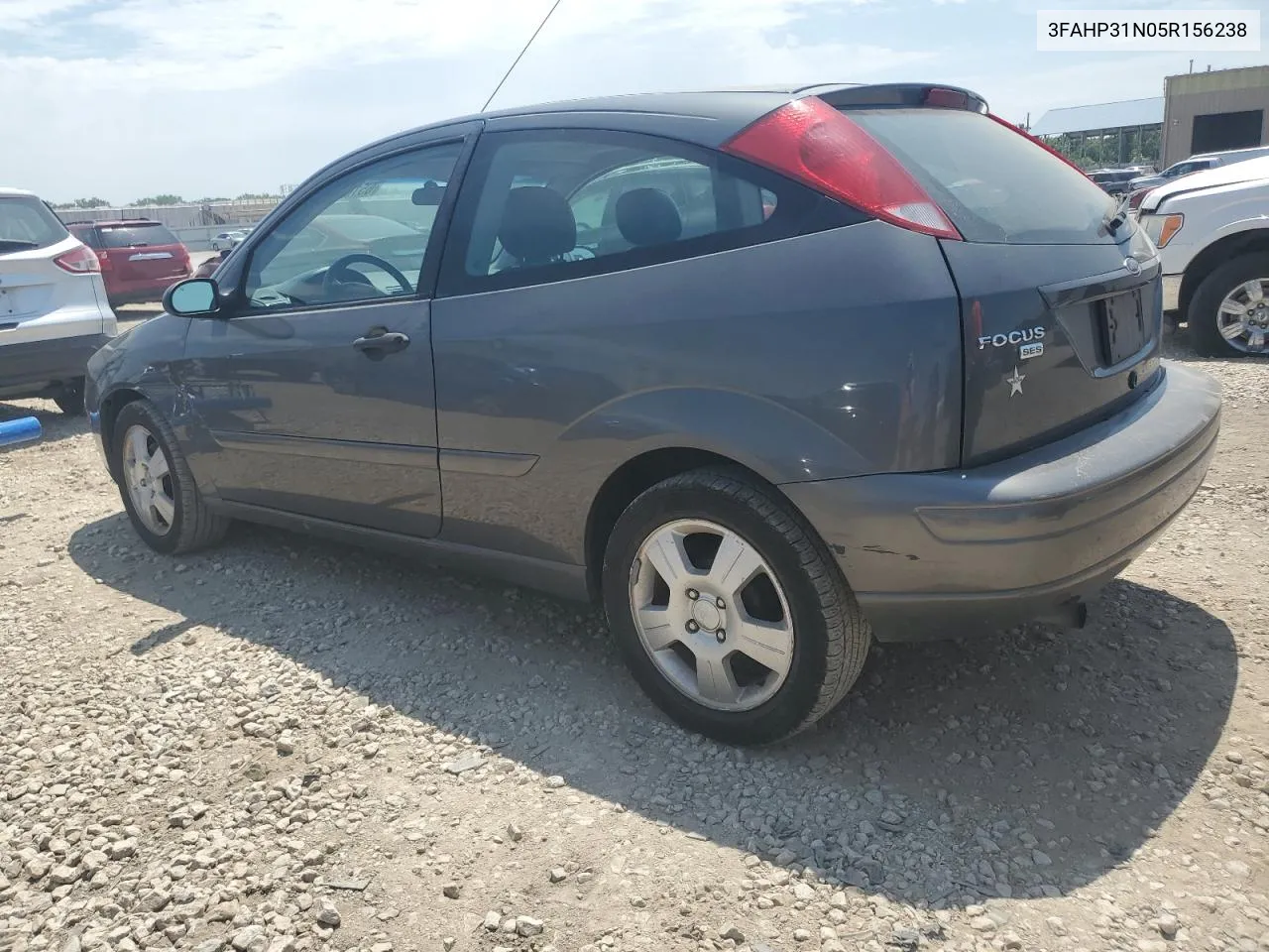 2005 Ford Focus Zx3 VIN: 3FAHP31N05R156238 Lot: 65164184