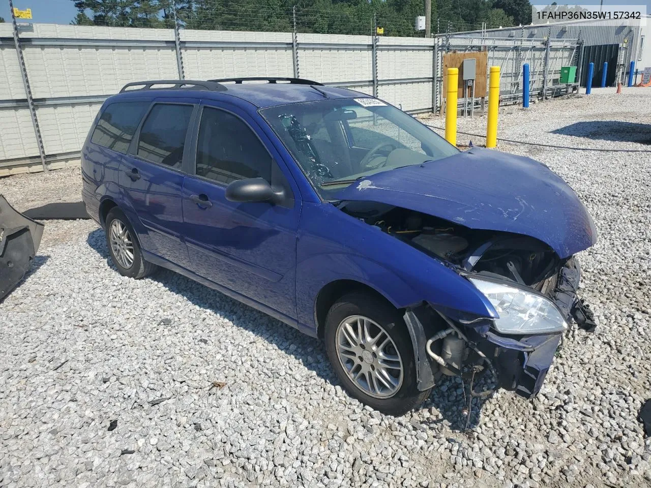 2005 Ford Focus Zxw VIN: 1FAHP36N35W157342 Lot: 66343954