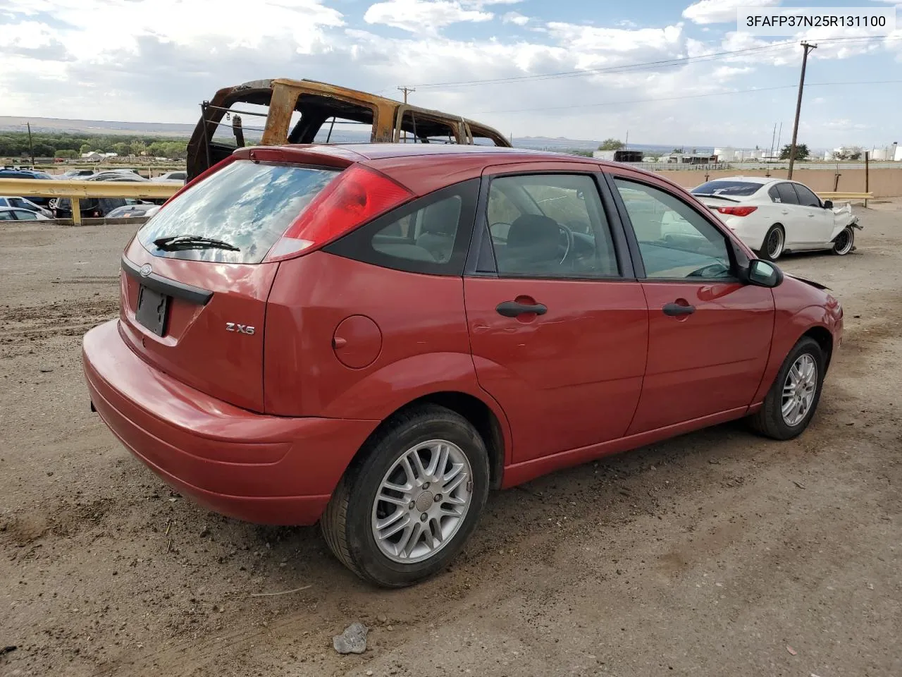 2005 Ford Focus Zx5 VIN: 3FAFP37N25R131100 Lot: 70217514