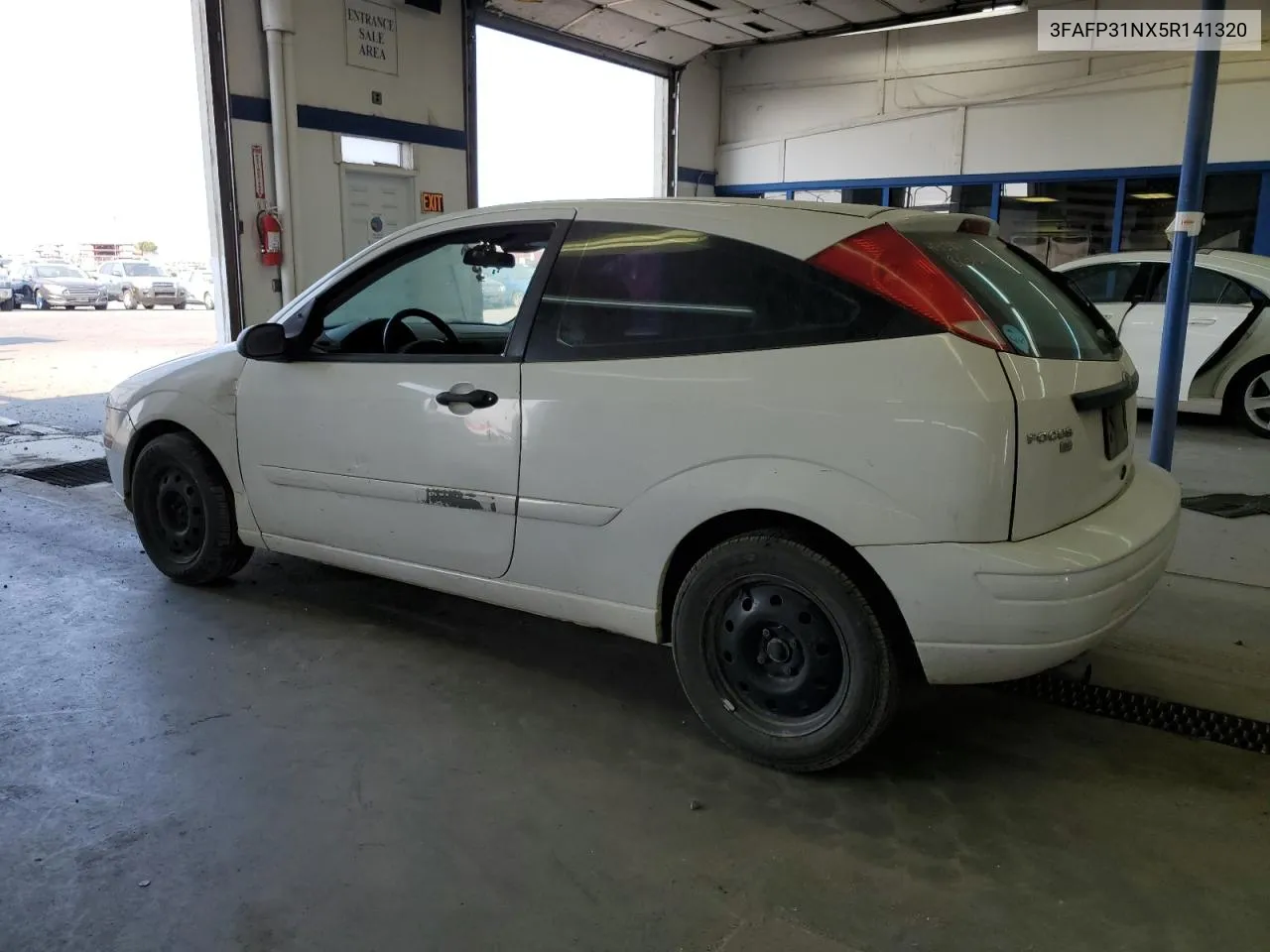 2005 Ford Focus Zx3 VIN: 3FAFP31NX5R141320 Lot: 70706664