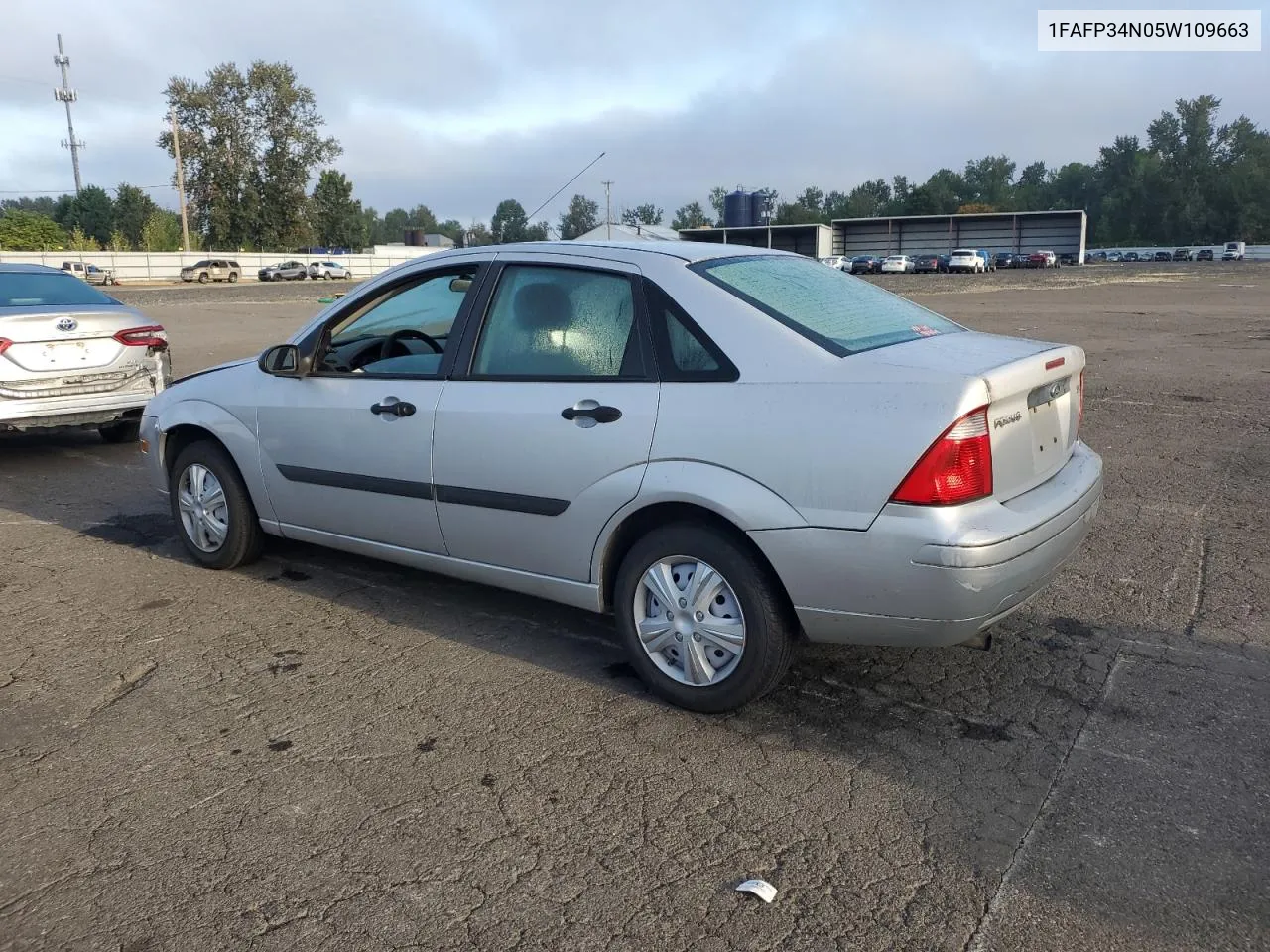 2005 Ford Focus Zx4 VIN: 1FAFP34N05W109663 Lot: 71640824