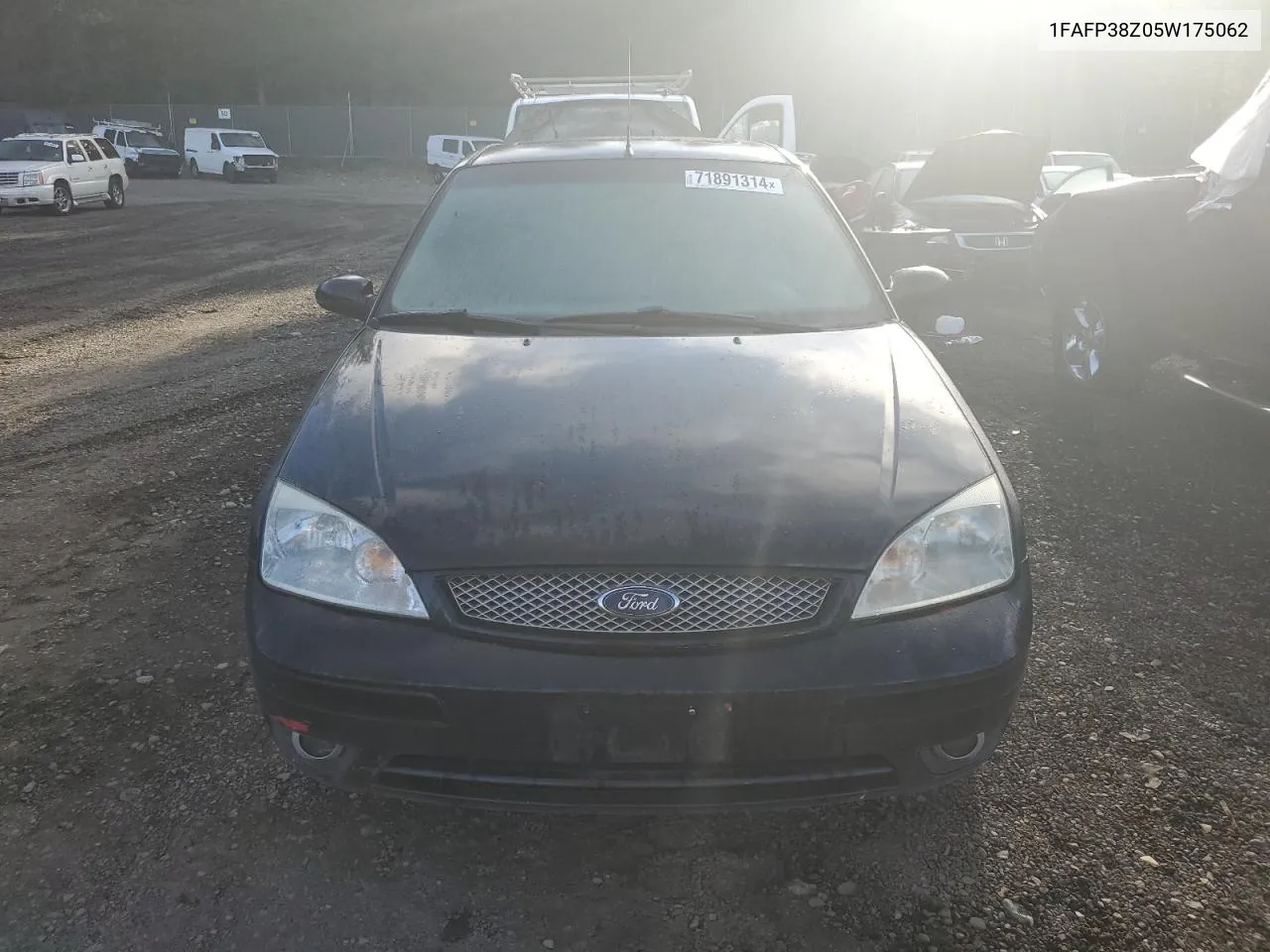 2005 Ford Focus Zx4 St VIN: 1FAFP38Z05W175062 Lot: 71891314