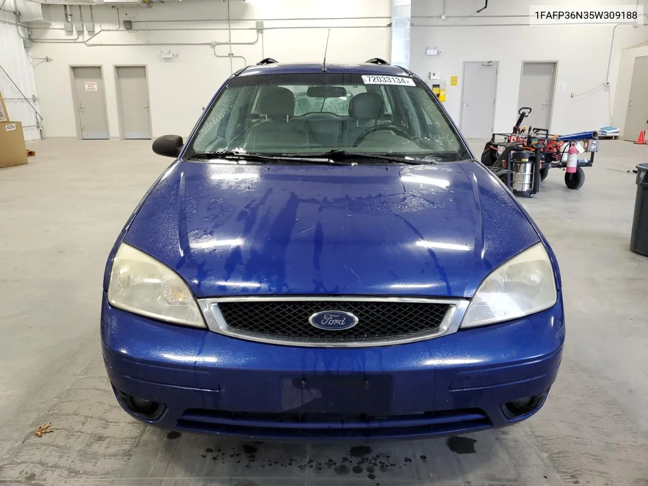 2005 Ford Focus Zxw VIN: 1FAFP36N35W309188 Lot: 72033134