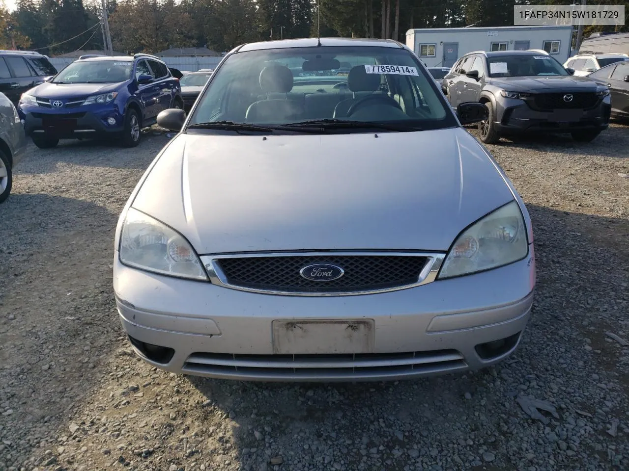 1FAFP34N15W181729 2005 Ford Focus Zx4