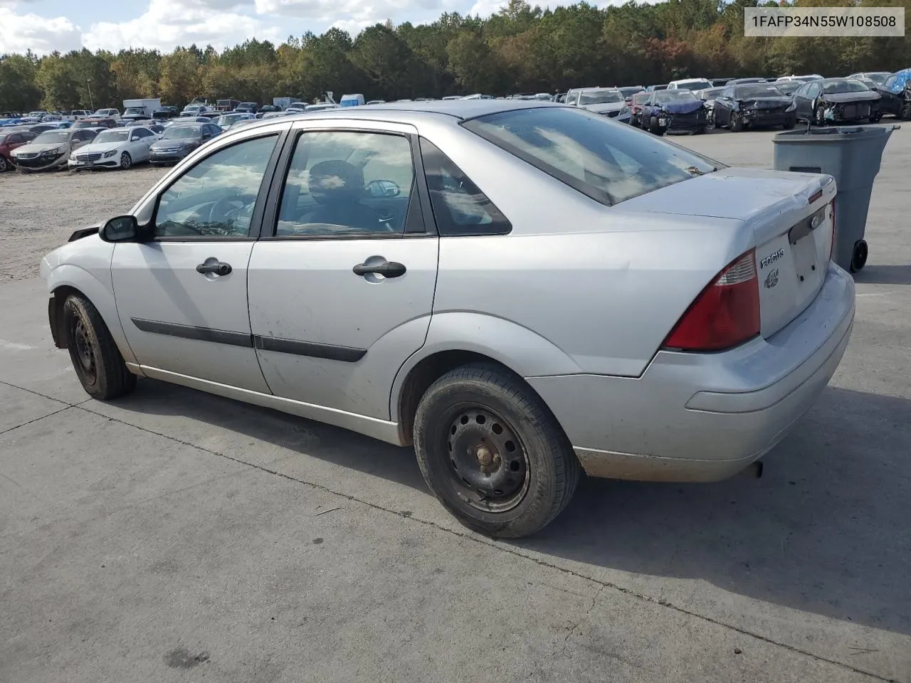 2005 Ford Focus Zx4 VIN: 1FAFP34N55W108508 Lot: 78184444