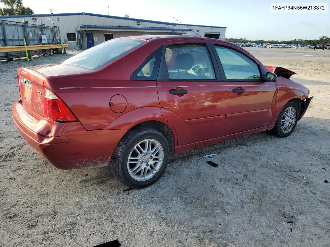 2005 Ford Focus Zx4 VIN: 1FAFP34N55W213372 Lot: 78579374