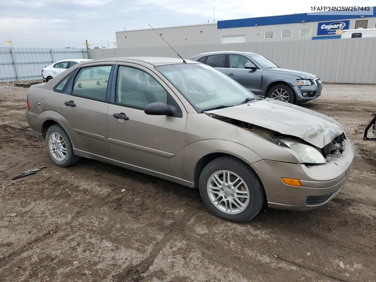 2005 Ford Focus Zx4 VIN: 1FAFP34N25W257443 Lot: 79922604