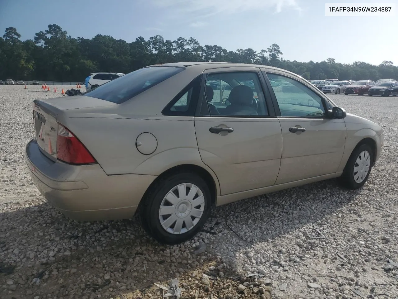 2006 Ford Focus Zx4 VIN: 1FAFP34N96W234887 Lot: 59064444