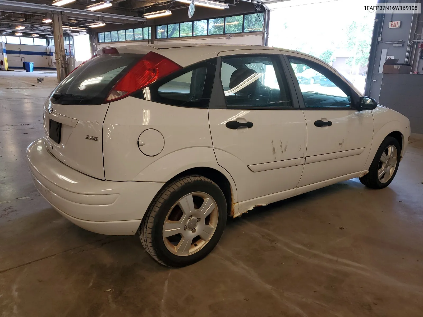 2006 Ford Focus Zx5 VIN: 1FAFP37N16W169108 Lot: 59187834