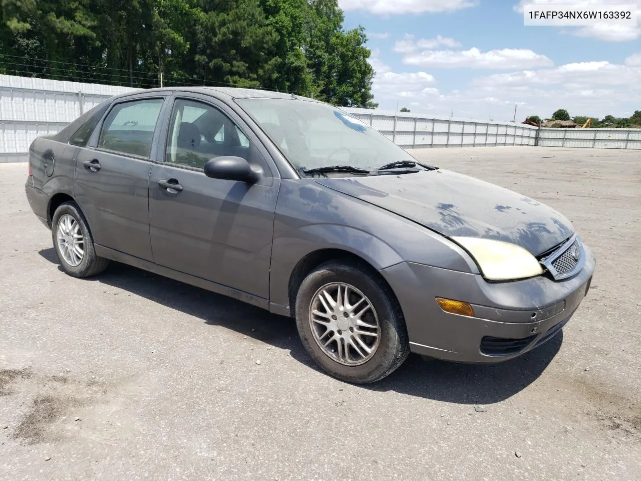 2006 Ford Focus Zx4 VIN: 1FAFP34NX6W163392 Lot: 59720954