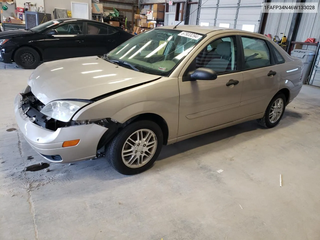 2006 Ford Focus Zx4 VIN: 1FAFP34N46W133028 Lot: 67933294