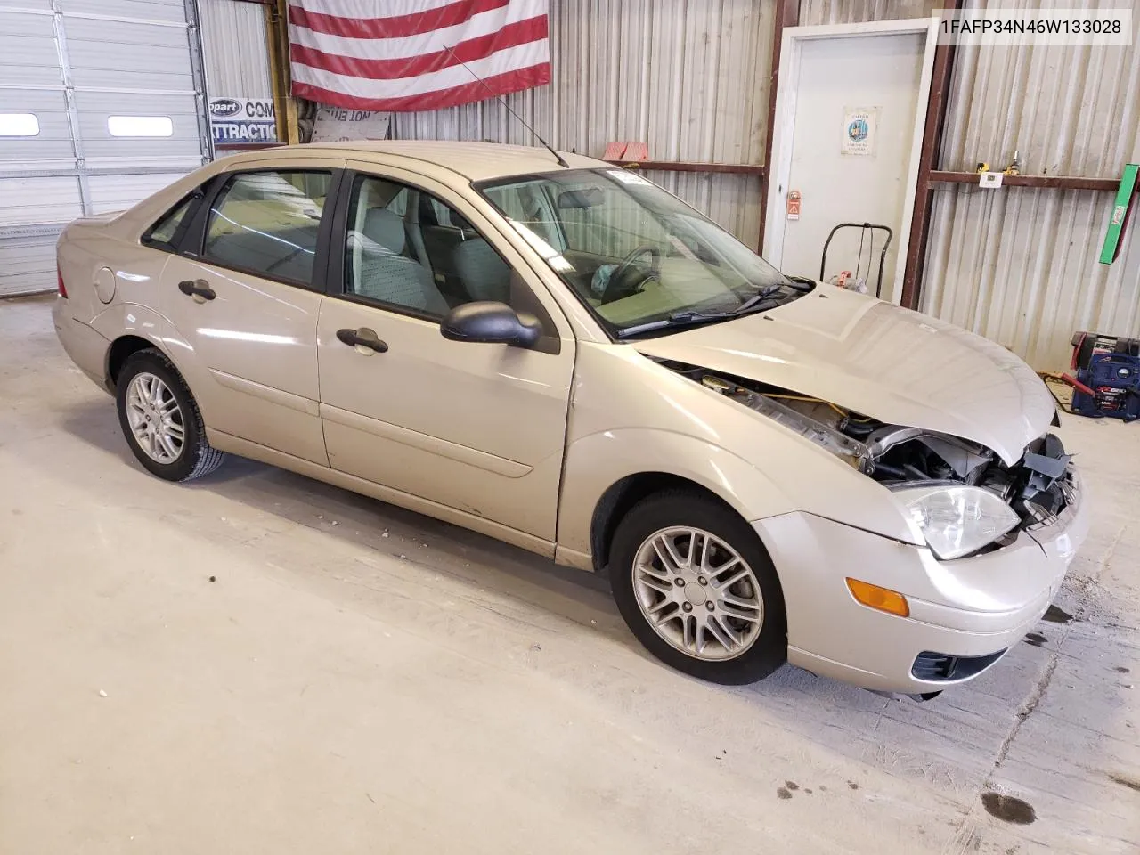 2006 Ford Focus Zx4 VIN: 1FAFP34N46W133028 Lot: 67933294