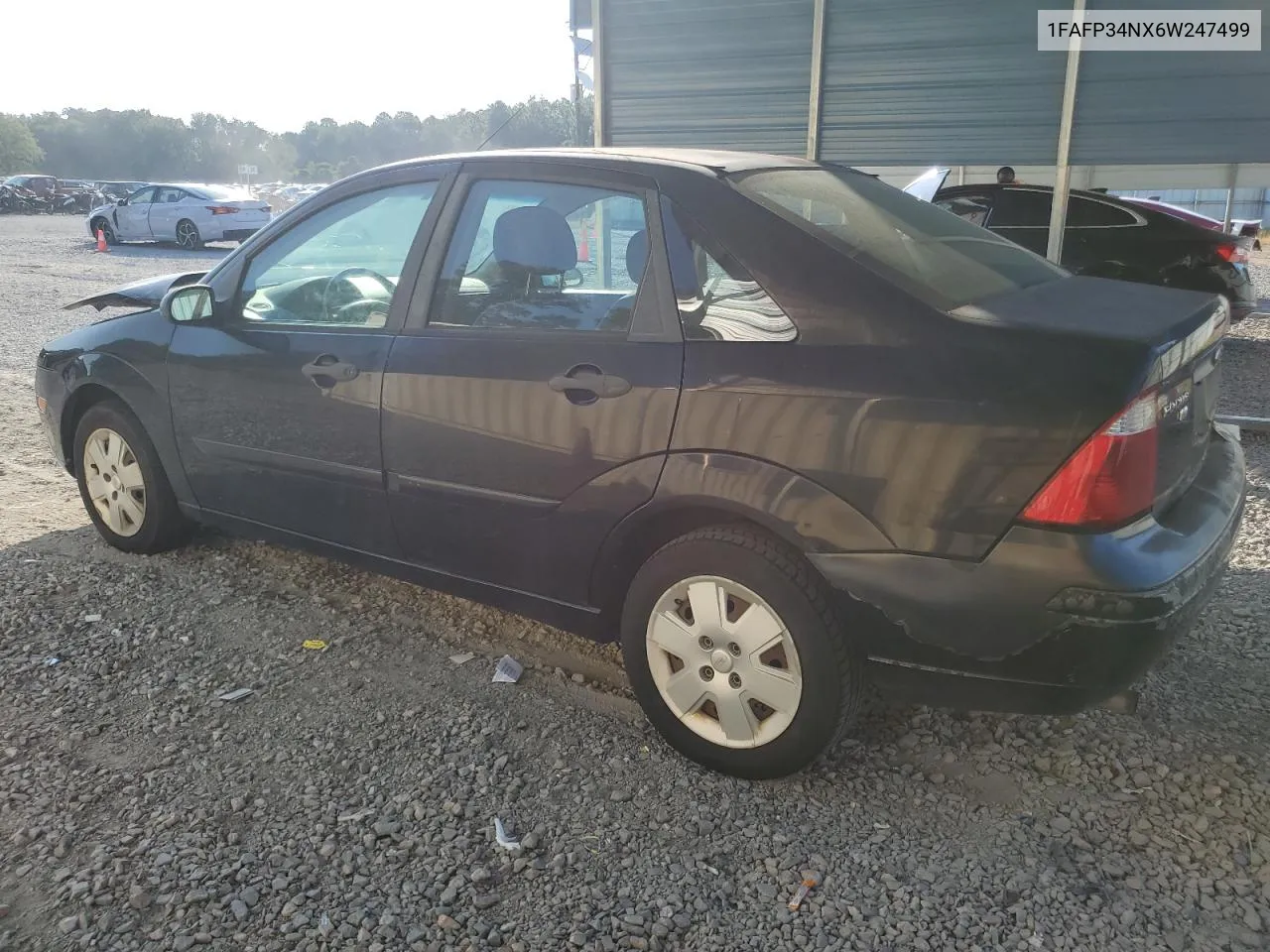 1FAFP34NX6W247499 2006 Ford Focus Zx4