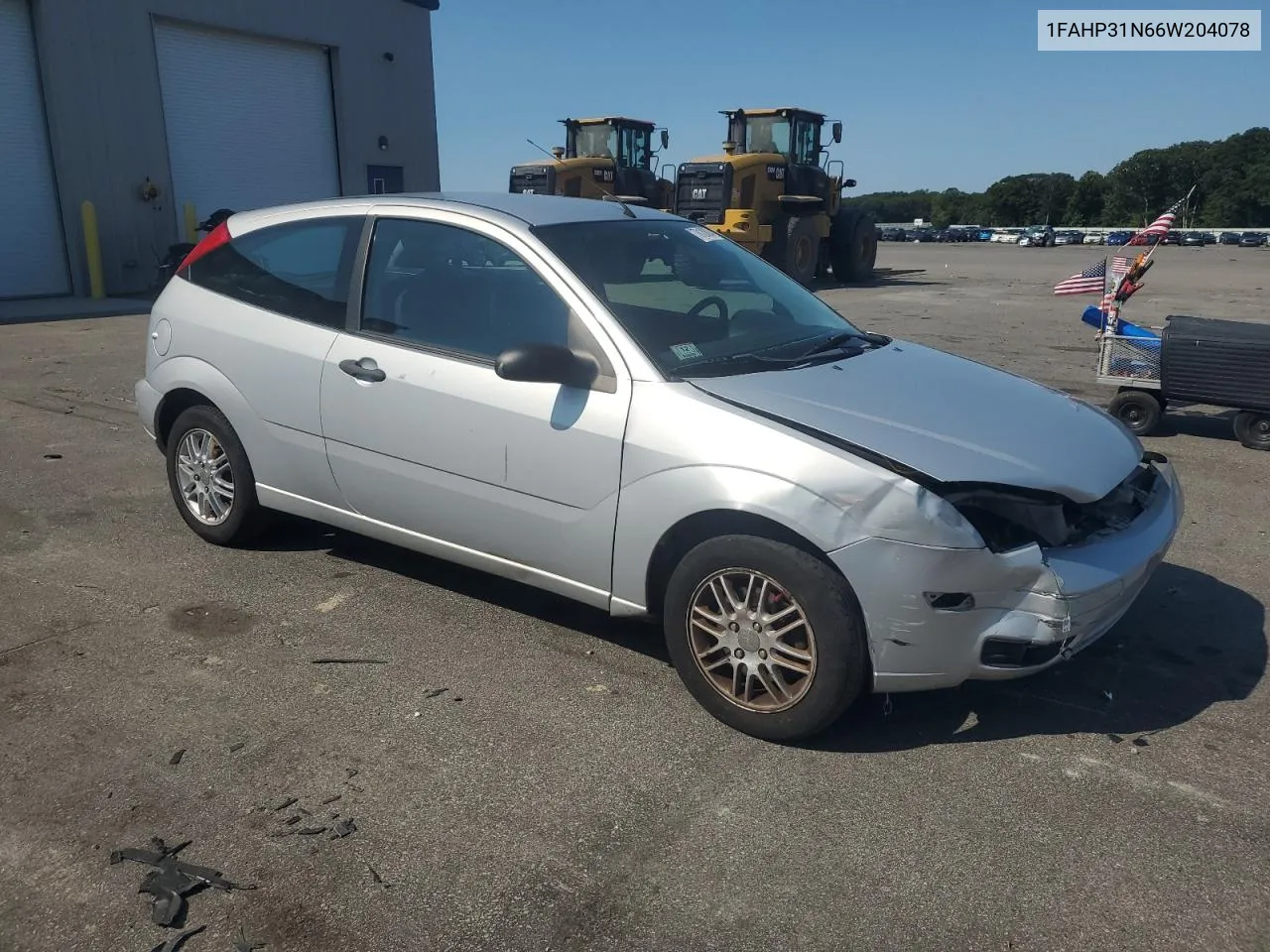 1FAHP31N66W204078 2006 Ford Focus Zx3