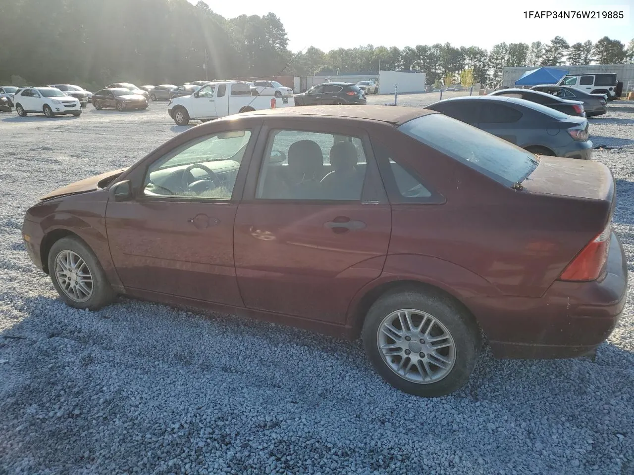 2006 Ford Focus Zx4 VIN: 1FAFP34N76W219885 Lot: 70407804