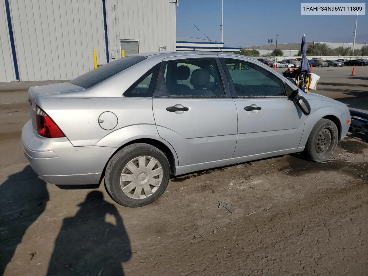 2006 Ford Focus Zx4 VIN: 1FAHP34N96W111809 Lot: 70676454