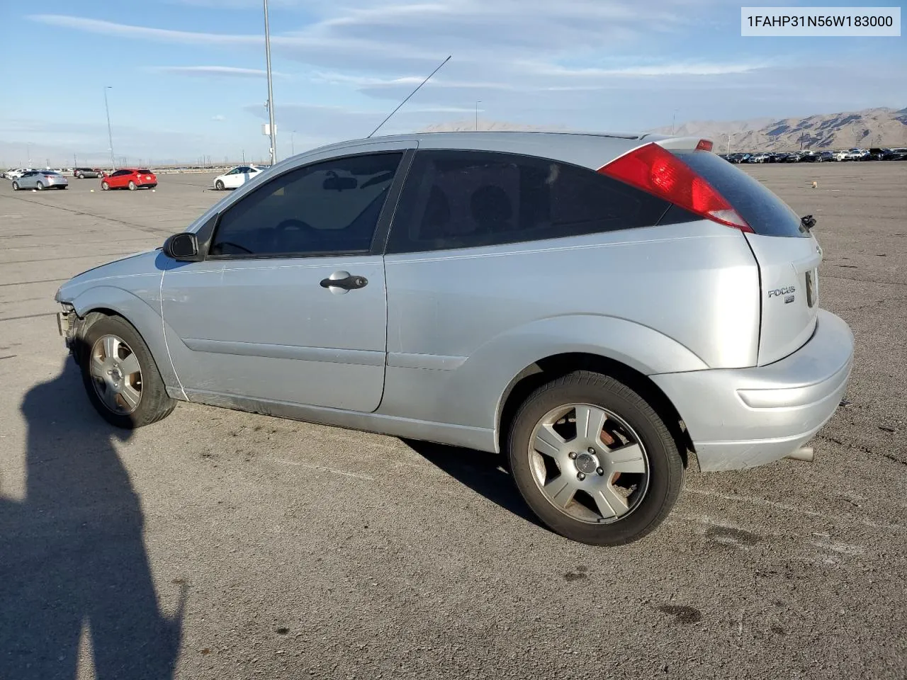 2006 Ford Focus Zx3 VIN: 1FAHP31N56W183000 Lot: 71492994