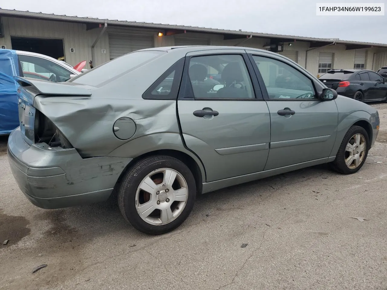 2006 Ford Focus Zx4 VIN: 1FAHP34N66W199623 Lot: 73281304