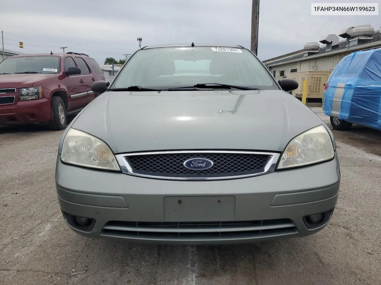 2006 Ford Focus Zx4 VIN: 1FAHP34N66W199623 Lot: 73281304