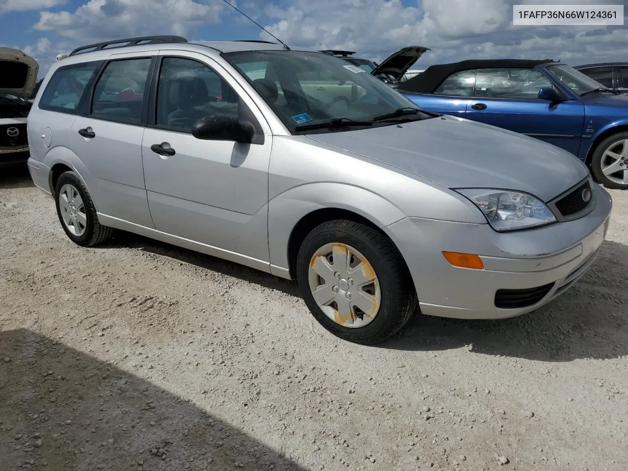 2006 Ford Focus Zxw VIN: 1FAFP36N66W124361 Lot: 78677774