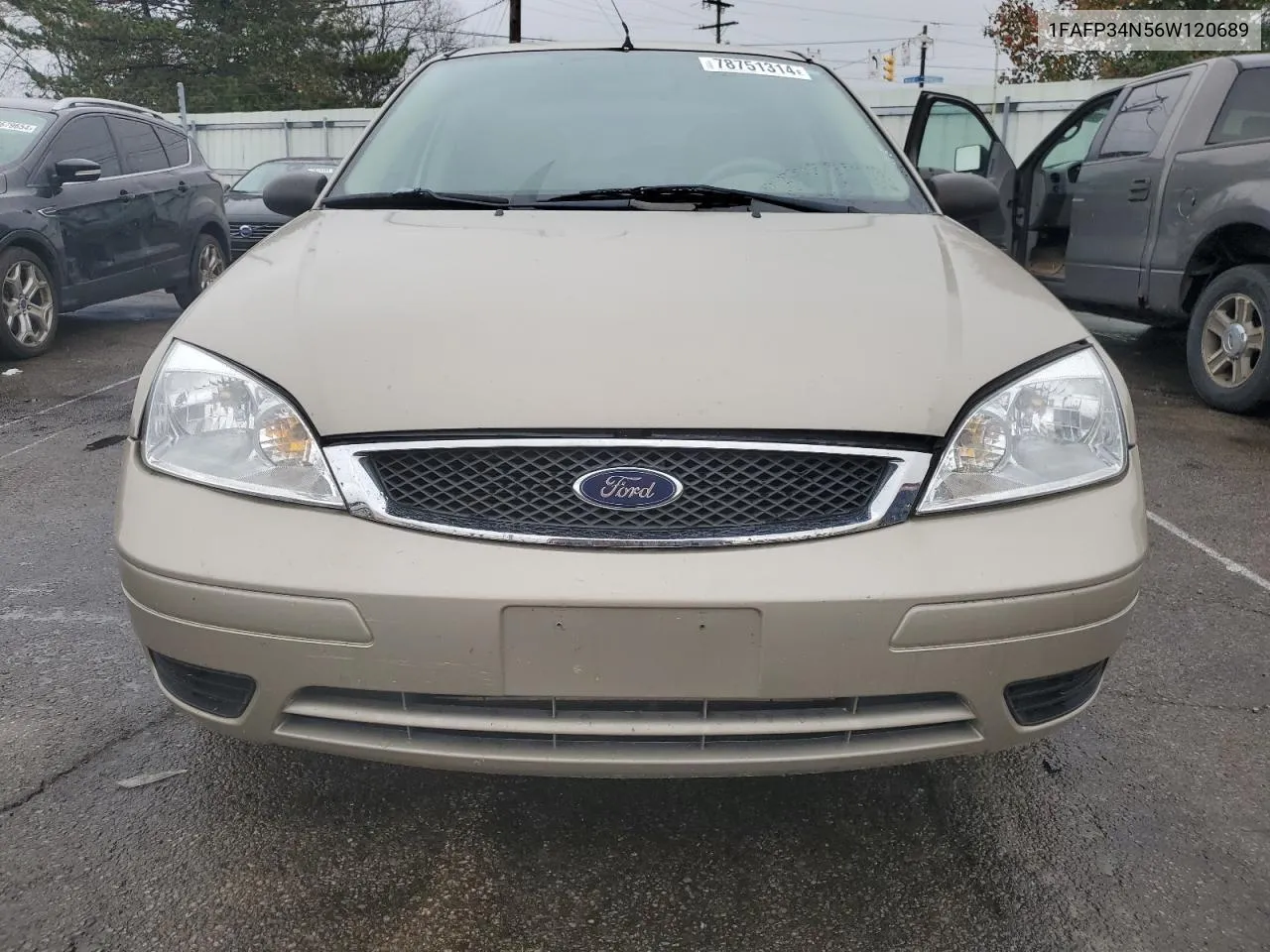 1FAFP34N56W120689 2006 Ford Focus Zx4