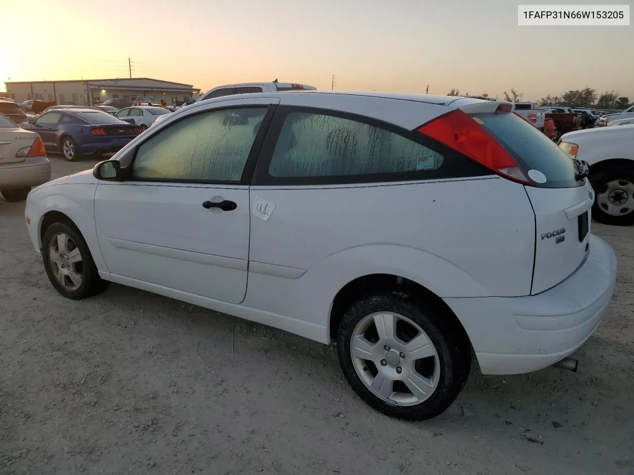 2006 Ford Focus Zx3 VIN: 1FAFP31N66W153205 Lot: 78826604