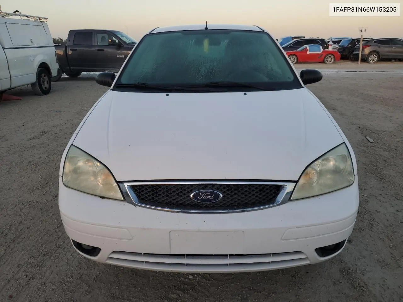 2006 Ford Focus Zx3 VIN: 1FAFP31N66W153205 Lot: 78826604