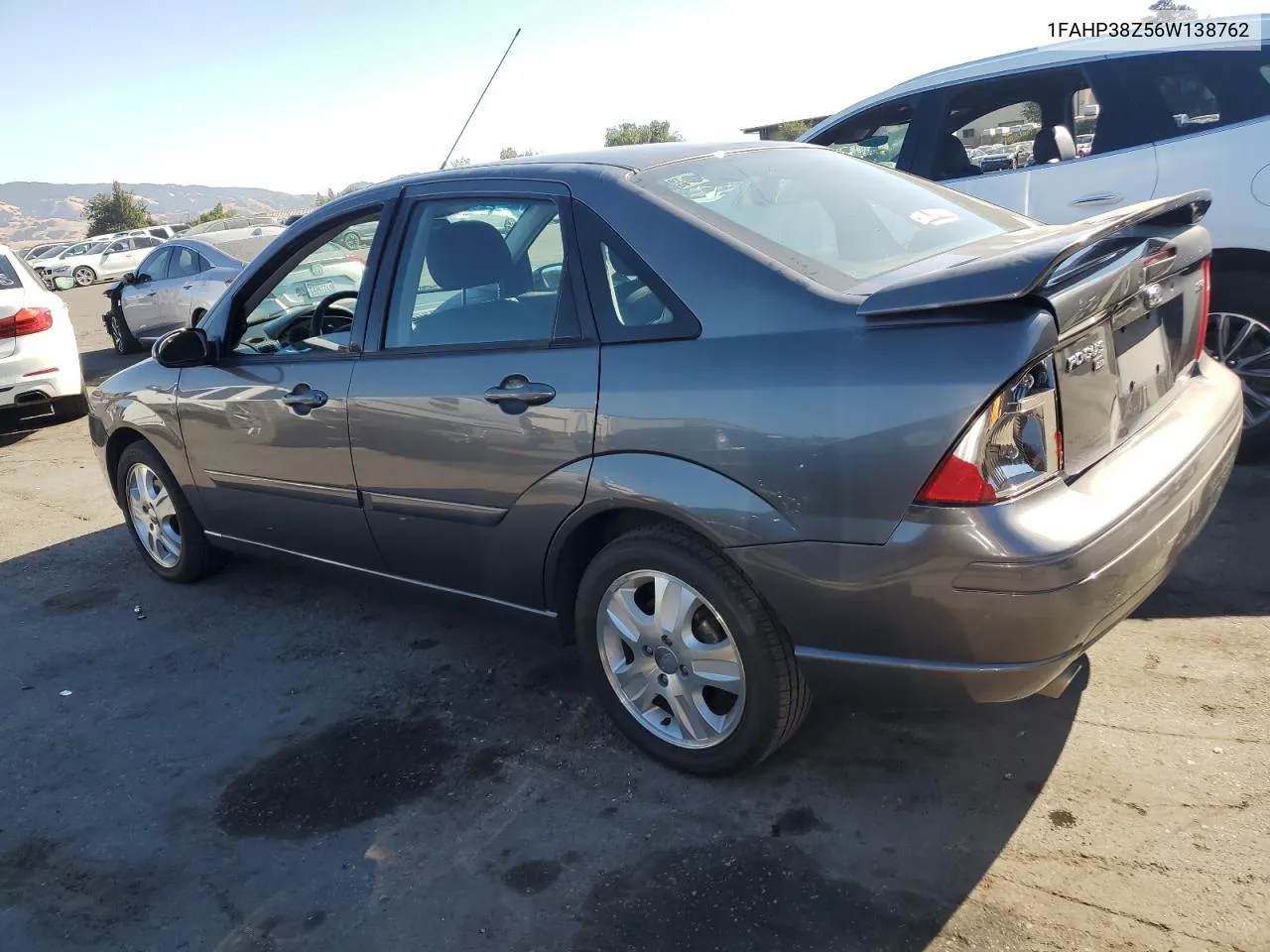 2006 Ford Focus Zx4 St VIN: 1FAHP38Z56W138762 Lot: 78839254