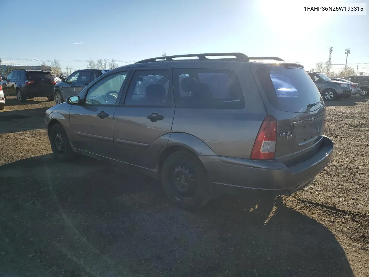 2006 Ford Focus Zxw VIN: 1FAHP36N26W193315 Lot: 80075814