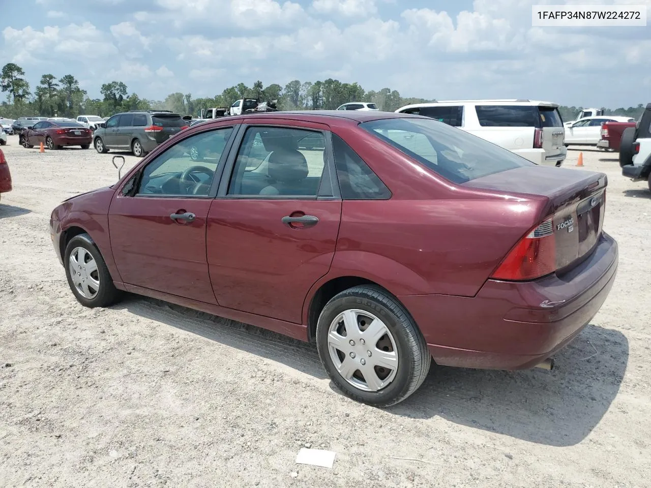 2007 Ford Focus Zx4 VIN: 1FAFP34N87W224272 Lot: 67210744